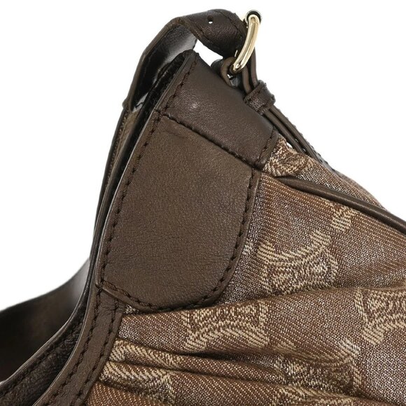 Celine Brown Macadam Shoulder Bag YS S0/36 196261 - Picture 6 of 10